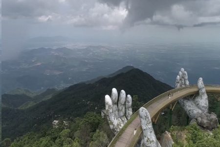 Giant Hands Reaching for the Sky: Golden Bridge 283 Giant Hands Reaching for the Sky Golden Bridge