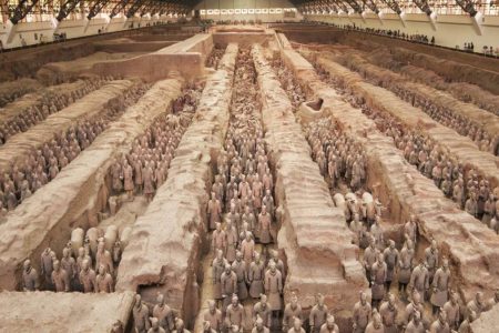 Huge Army Terra-Cotta Concealed Under the Ground 229 Huge Army Terra Cotta Concealed Under the Ground