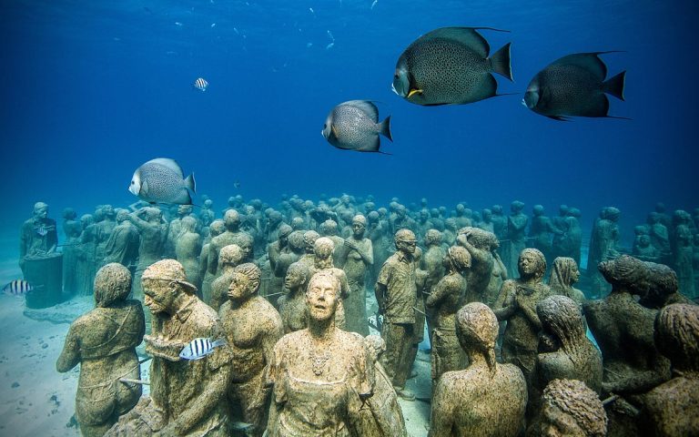 Huge Underwater Sculpture Museum MUSA
