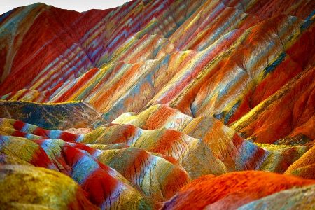 Rainbow Mountains with Dazzling Colors 66 Rainbow Mountains with Dazzling Colors