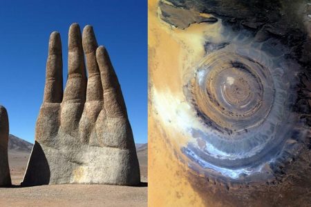 The Great Hand of the Desert and the Eye of the Great Sahara 134 The Great Hand of the Desert and the Eye of