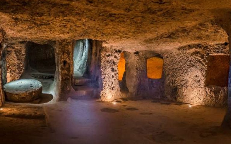 Underground Tunnels and Cities Surrounding Turkey