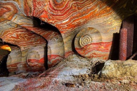 Psychedelic Salt Mine With Dizzy Patterns 97 Psychedelic Salt Mine With Dizzy Patterns