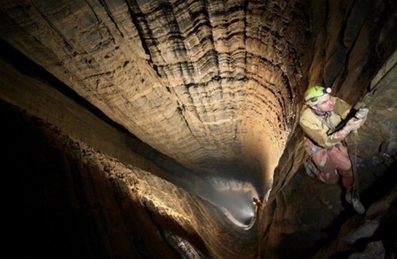 The Deepest Point in the World Krubera Cave 1 The Deepest Point in the World Krubera Cave