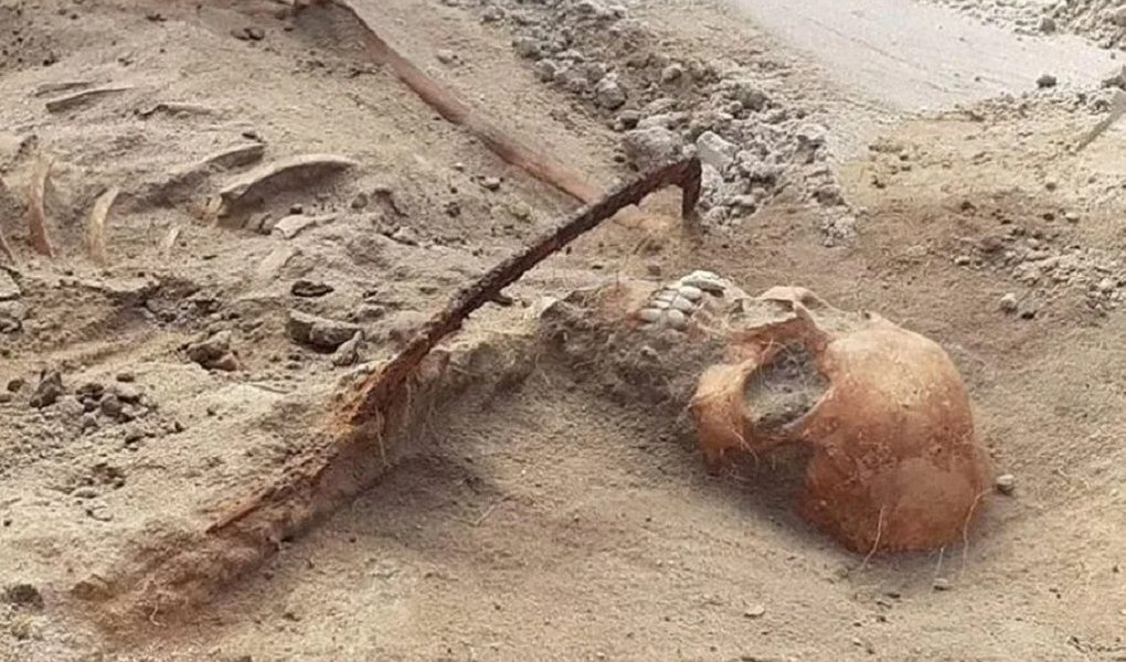 'Vampire' Grave Discovered in Poland with Sickle Neck 1 Vampire Grave Discovered in Poland with Sickle Neck