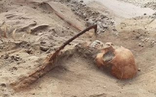 'Vampire' Grave Discovered in Poland with Sickle Neck 3 Vampire Grave Discovered in Poland with Sickle Neck