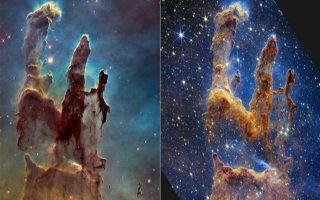 New Images of the Pillars of Creation by James Webb 9 New Images of the Pillars of Creation by James Webb
