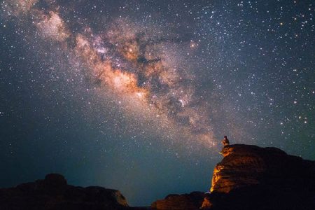 The Road to Heaven; Milky Way - Explorer 35 The Road to Heaven Milky Way Explorer