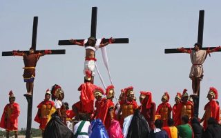12 People Will Be Crucified During Good Friday Mass 9 kutsal cuma