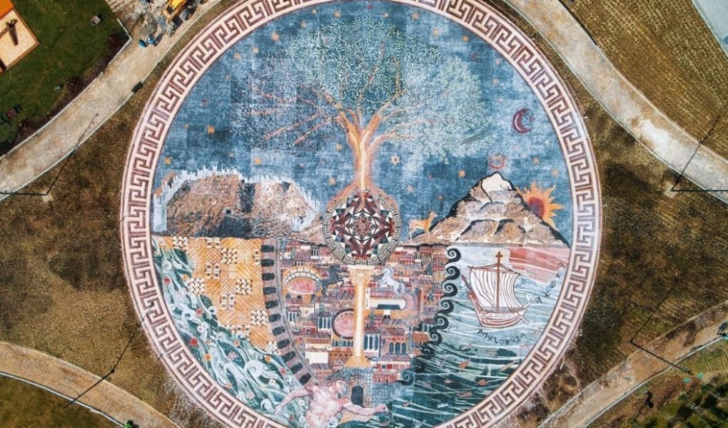 Hatay's “Co-Existence Mosaic” Entered Guinness 1 ortak varolus mazaigi