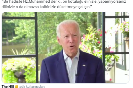 Joe Biden's Prophet. His Speech in which he Read the Hadith of Muhammad! 119 joe biden1