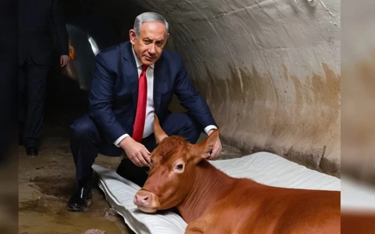 Jews' 'Red Cow' Prophecy: They Will Destroy Al-Aqsa Mosque and Build a Temple! 139 Netanyahunun kizil inek ritueli.webp
