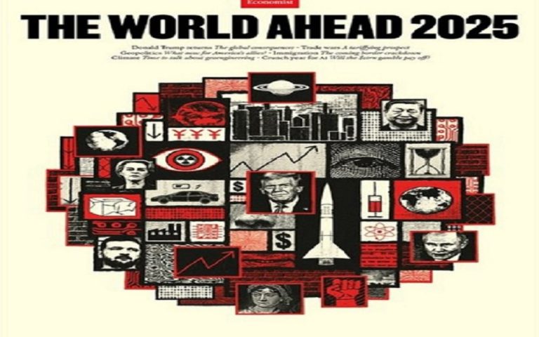 2025 Prophecies on the Cover of The Economist: How Will Mysterious Passwords Shape the Future? 151 The Ekonomist 2025 kapagi10
