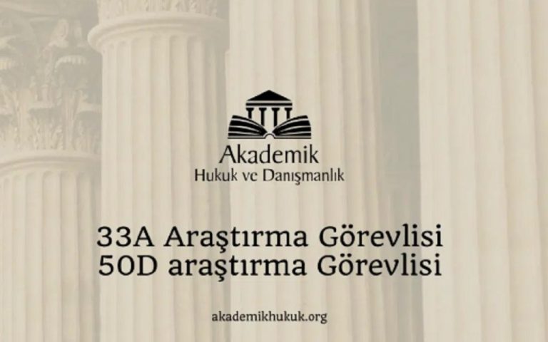Transition from 33/a to 50/d: Academic Regulations and Effects of the Process 63 arastirma gorevlisi 1024x683