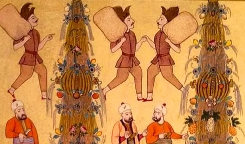 Nahıl Tree: A Christmas Tree-Resembling Tree Decoration Tradition in the Ottoman Empire! 1 nahil agaci2.webp
