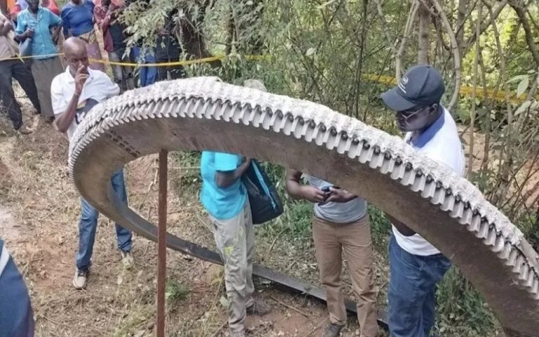 Giant Metal Object Falling from the Sky in Kenya Created Fear! 227 Kenyada Gokyuzunden Dusen Dev Metal Cisim 1024x683