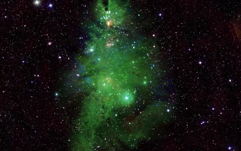 NASA Shared the Magnificent Visual of the 'Christmas Tree' Discovered in Space! 213 Noel Agaci Kumesi3.webp