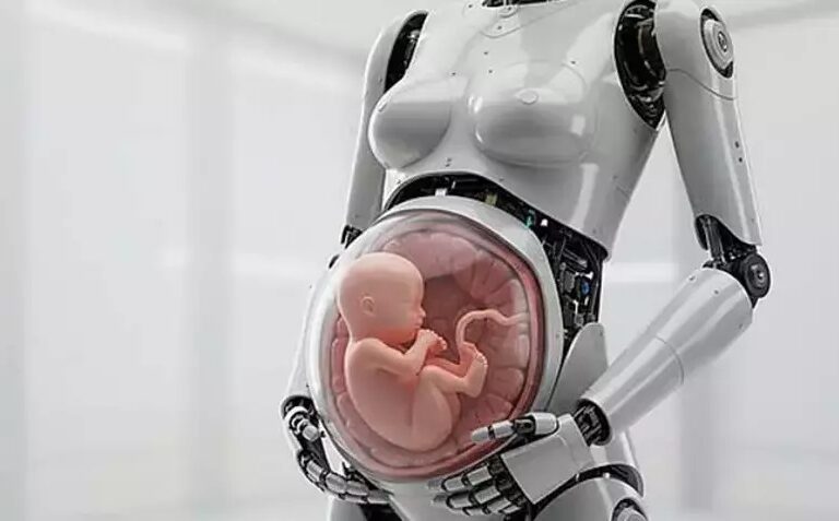 Chinese scientists developed the first "pregnant robot": after 9 months, he will be able to give birth to a live baby 101 Hamile Robot3