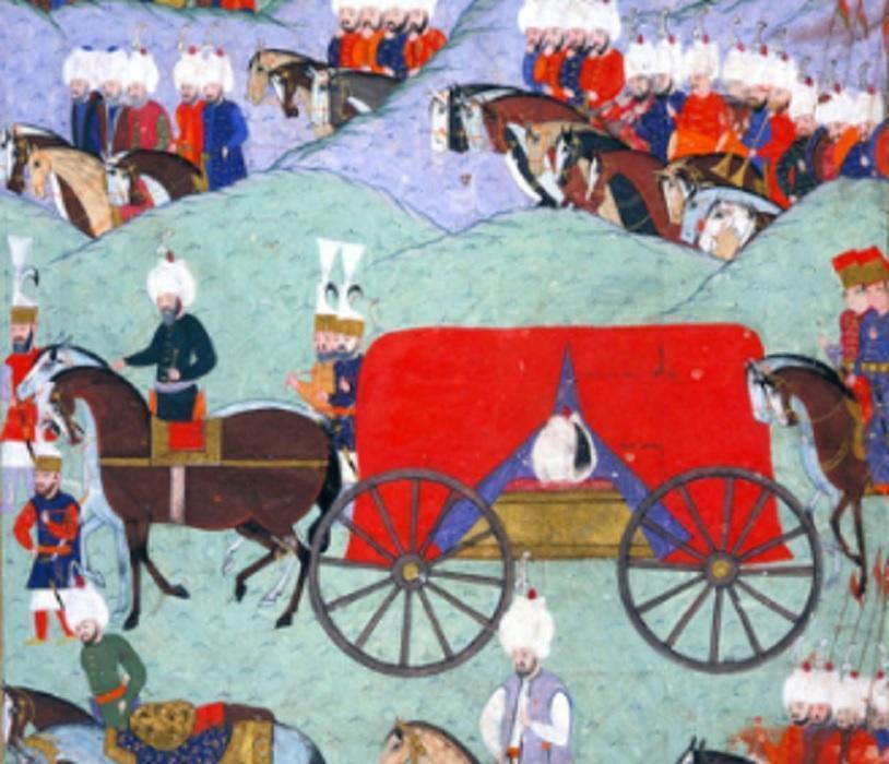 Suleiman the Magnificent, whose death was hidden for 42 days, and his unknowns 12 araba
