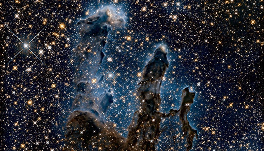 New Images of the Pillars of Creation by James Webb 6 yaratilis sutunlari3
