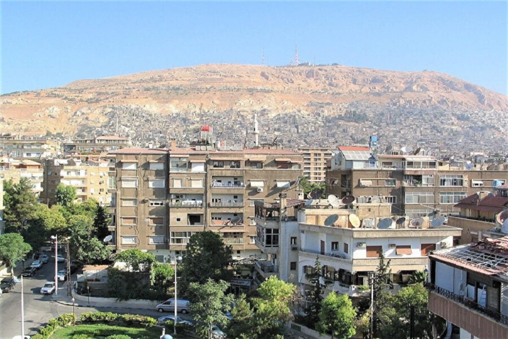 Kasiyun Dağı ve Dimaşk