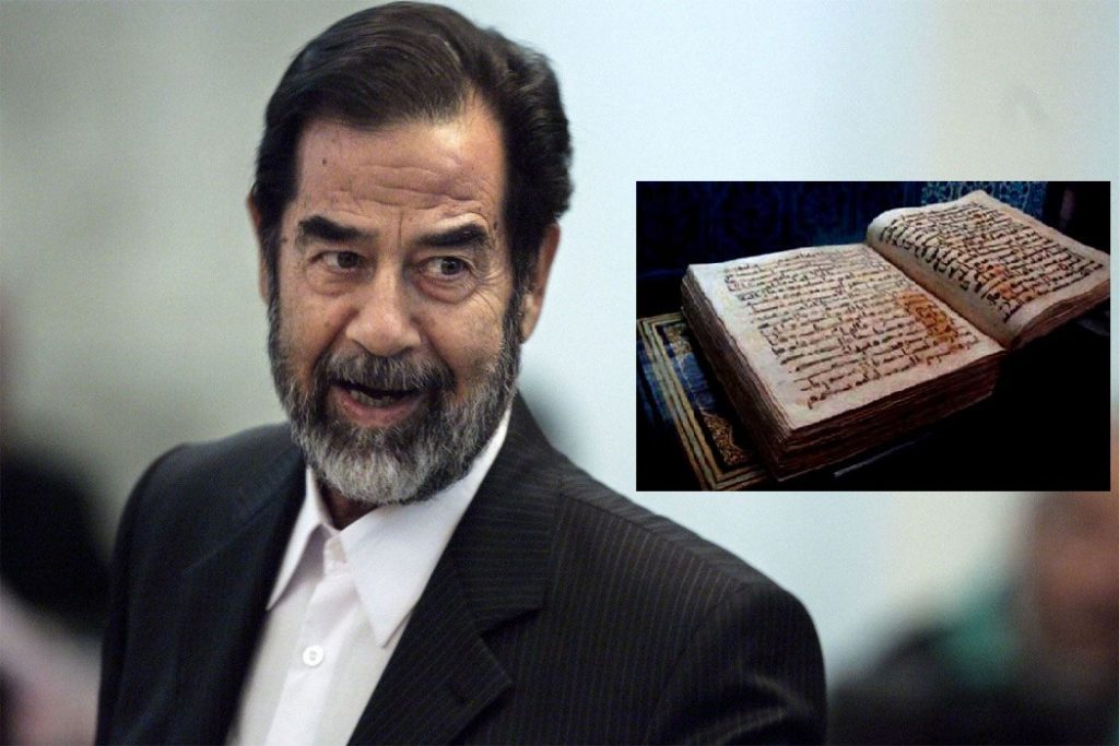 Saddam’ın Kanıyla Yazılan Kur’an-ı Kerim