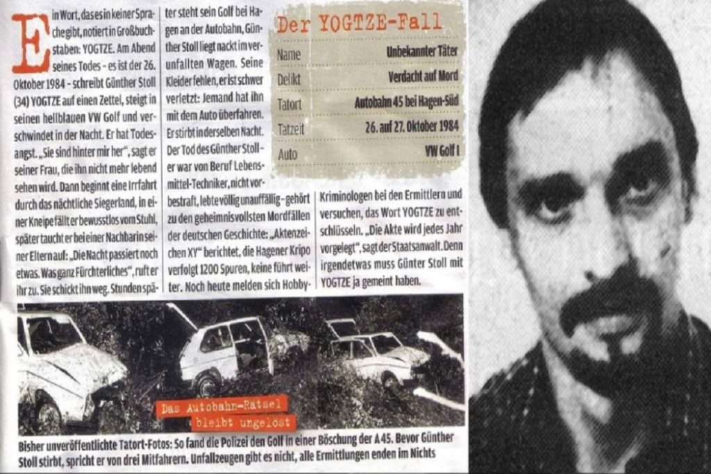 Çözülemeyen YOGTZE Davası: Günther Stoll'un Gizemli Ölümü