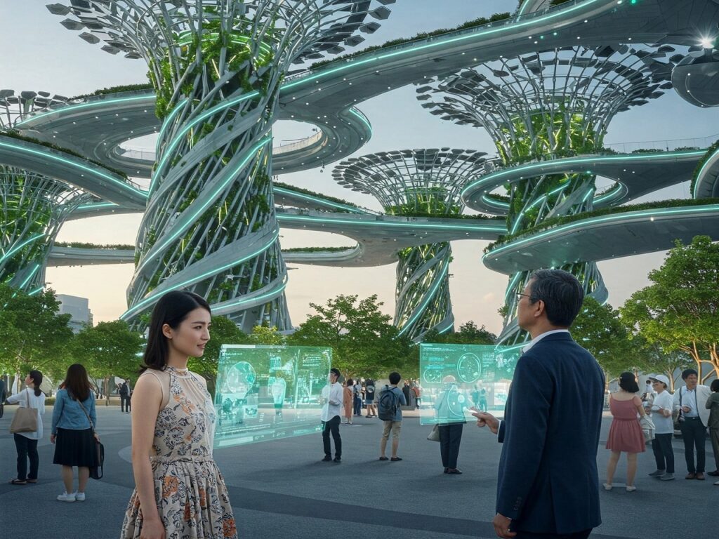 2025 Dünya Fuarı, Grand Ring ile akıllı şehirler, yapay zekâ, sürdürülebilirlik ve dijital devrimin kapılarını aralıyor.