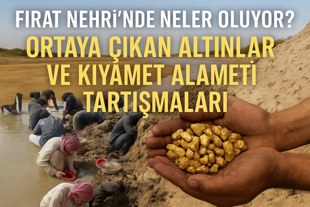 Fırat Nehri’nde Neler Oluyor? Ortaya Çıkan Altınlar ve Kıyamet Alameti Tartışmaları