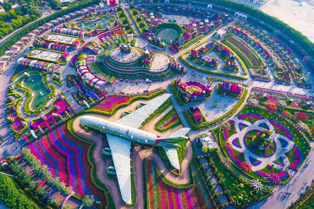 Dubai Miracle Garden – Dünyanın En Büyük Çiçek Bahçesi