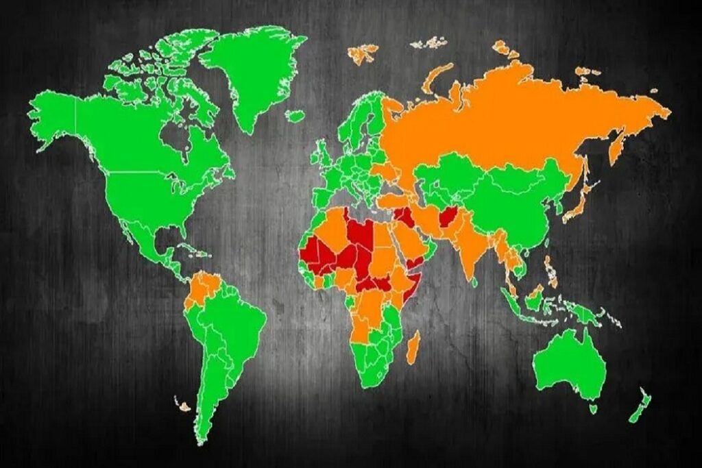 Dünyanın En Tehlikeli Ülkeleri Açıklandı: Türkiye’nin Konumu Dikkat Çekti!