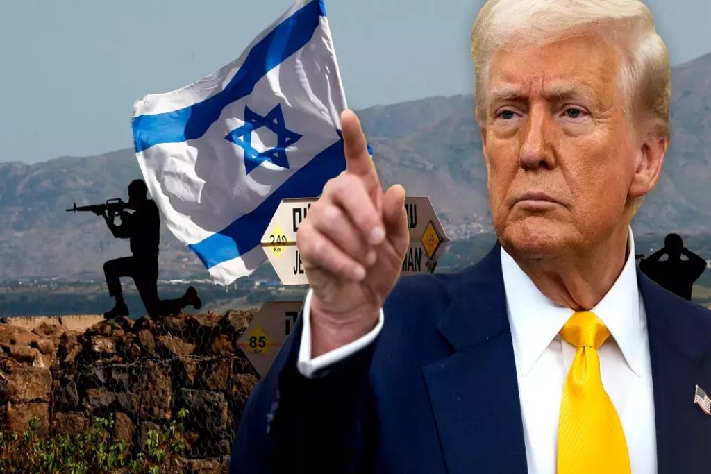 Trump’tan Yıllar Sonra Gelen Golan Tepeleri İtirafı: “İmzaladım ve İsrail’e Devrettim”